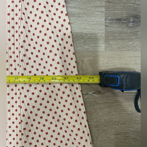 Zara Sleeveless Polka Dot Maxi Dress Size Small - Picture 14 of 14